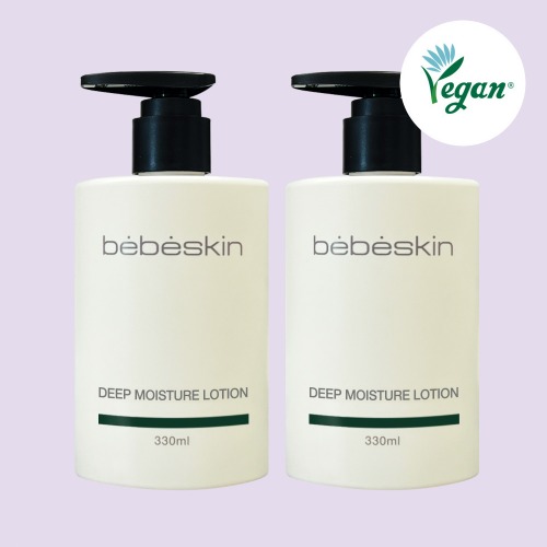베베스킨 딥 모이스처 로션 330ml 2개