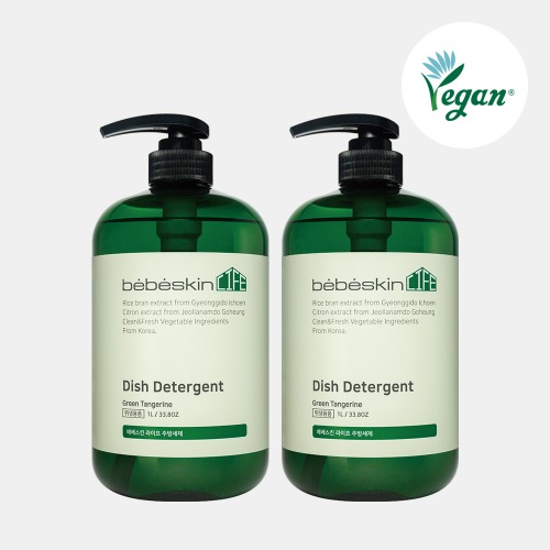 비건인증 베베스킨 라이프 주방세제 1l 2개
