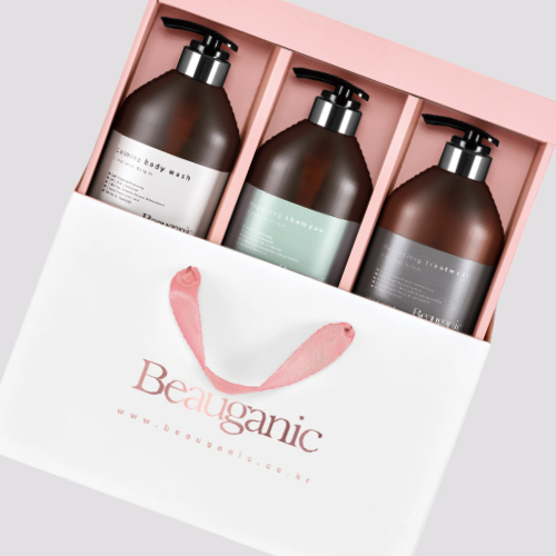 뷰가닉 리페이렁샴푸,리커버리트리트먼트, 카밍바디워시